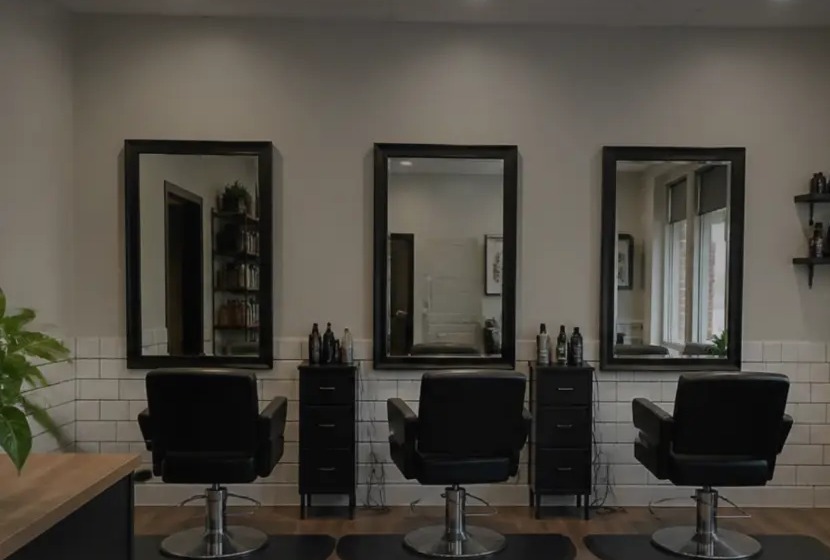 Salon interior photography